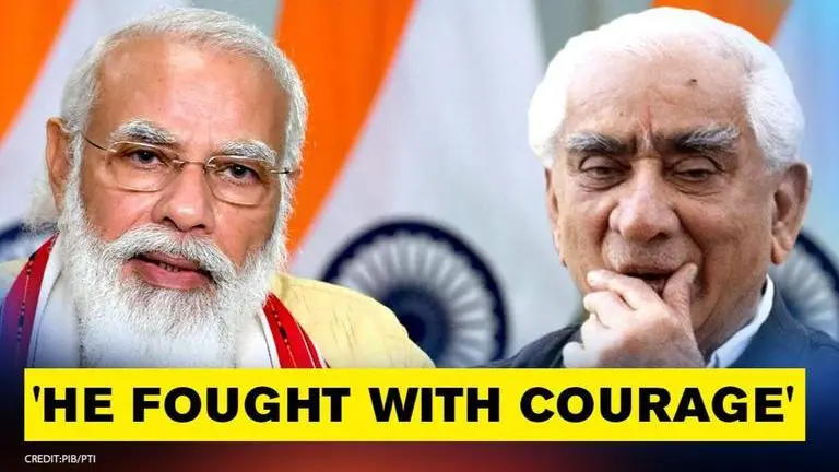 PM Modi, Rajnath Singh & others condole veteran BJP leader Jaswant Singh's demise