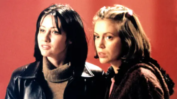 Shanne Doherty and Alyssa Milano