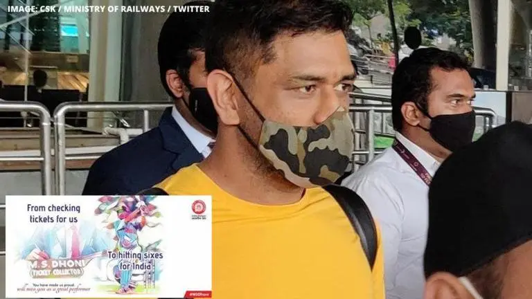 MS Dhoni hailed by ex-employers Indian Railways in heartening tweet, netizens applaud MS Dhoni