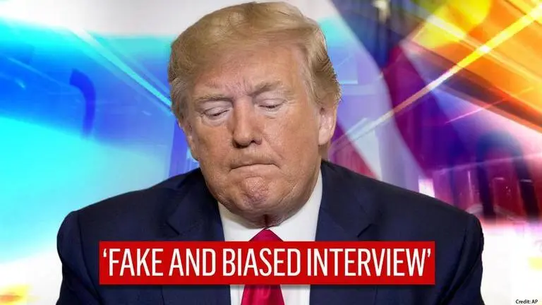Trump abruptly 'cuts short' solo interview, threatens to release clips before it is aired trump