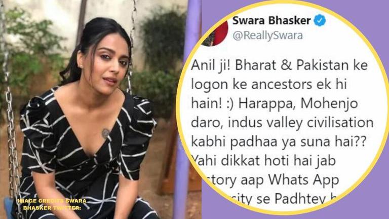 Swara Bhasker Hits Back At Troll Who Told Her To "settle In Pakistan ...