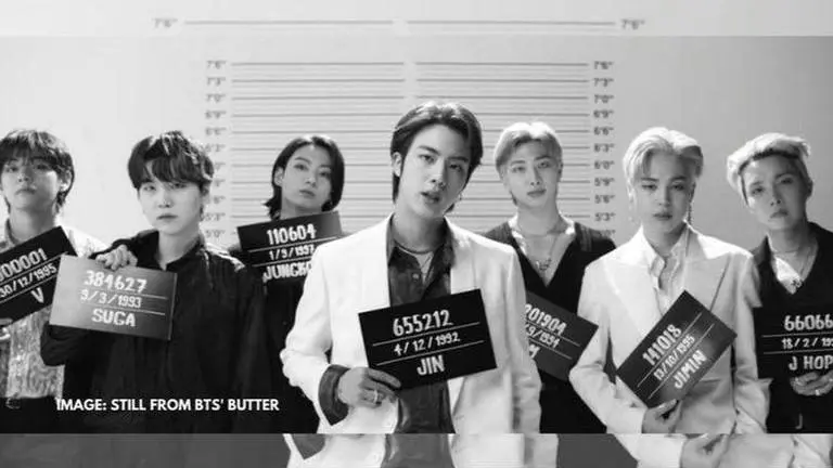 BTS' 'Butter' music video: Here are secret messages behind the mugshot scene BTS