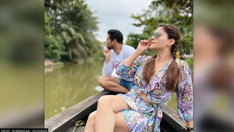 Rubina Dilaik & Abhinav Shukla share stunning pics from their vacation in Kerala; see here Rubina Dilaik
