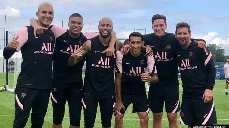 'Messi will continue to rise with the quality of players at PSG', says Angel Di Maria Angel Di Maria on playing with Messi at PSG