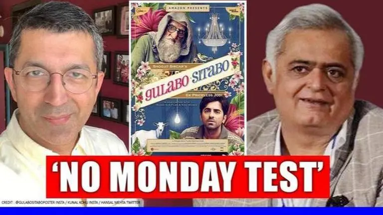 'No weekend opening...': Hansal Mehta on 'Gulabo Sitabo's' OTT release; Kunal Kohli echoes Hansal Mehta