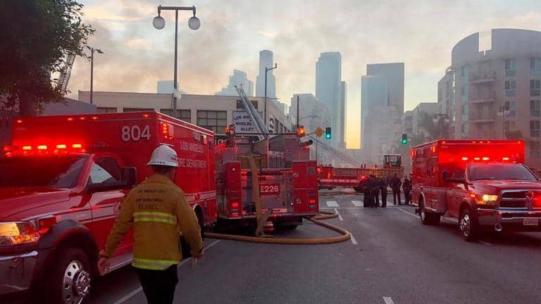 Firefighters injured in LA blast taken to hospital | Republic World