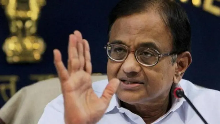 Real GDP would not touch USD 5 trillion by 2024/25: Chidambaram