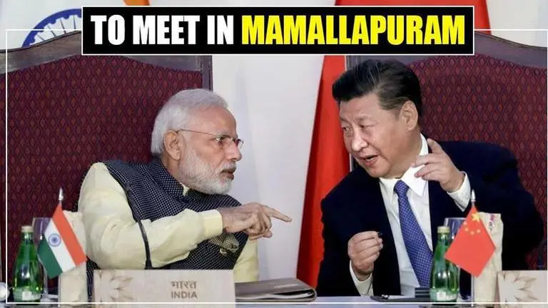 Mamallapuram meeting set to give historic fillip to Indo-China summit Mamallapuram