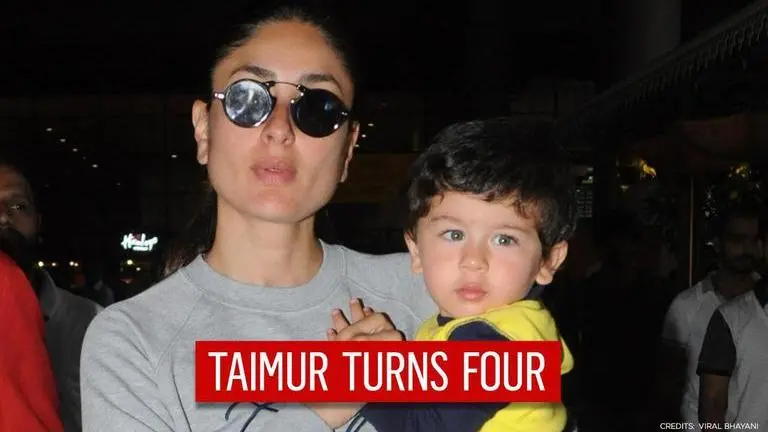 As Taimur turns 4, 'Amma' Kareena pens an endearing note for her little munchkin Taimur
