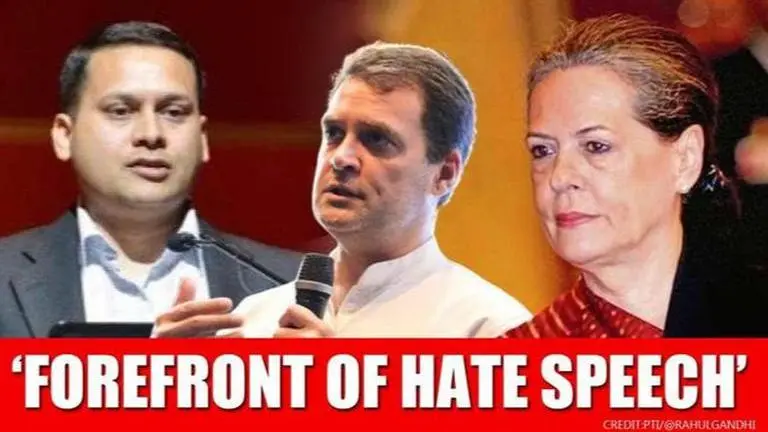 BJP, 'wider conservative ecosystem' not aligned to Facebook, says Malviya; slams Sonia BJP