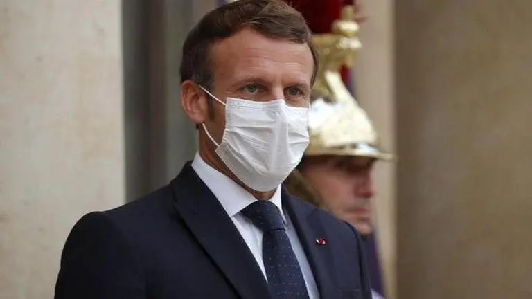 French President Macron leaves isolation after week with the virus