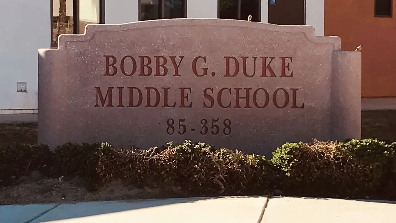18 Students Hospitalised after 'Chemical Leak' at Bobby Duke Middle School in California 18 students were rushed to hospitals after an "unknown chemical leak" at Bobby Duke Middle School in Coachella