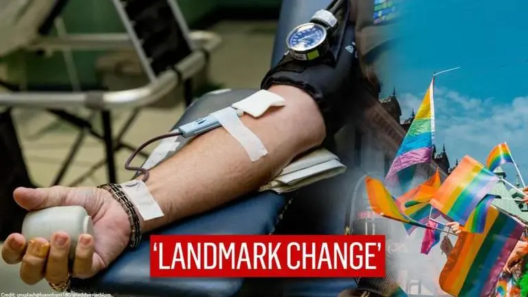 UK relaxes blood donation rules for gay, bisexual men; activists 'immensely proud' UK