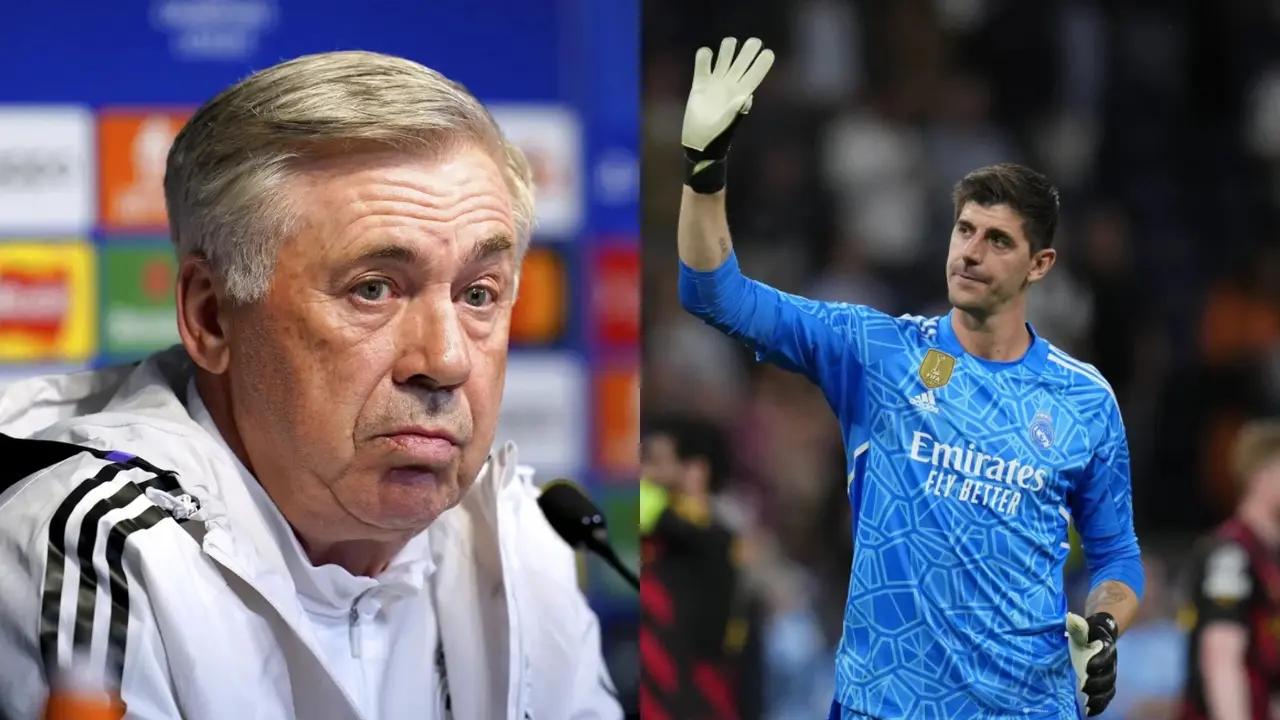 Carlo Ancelotti offers timeline on Thibaut Courtois' return in massive BOOST to Real Madrid Carlo Ancelotti offers update on Thibaut Courtois injury