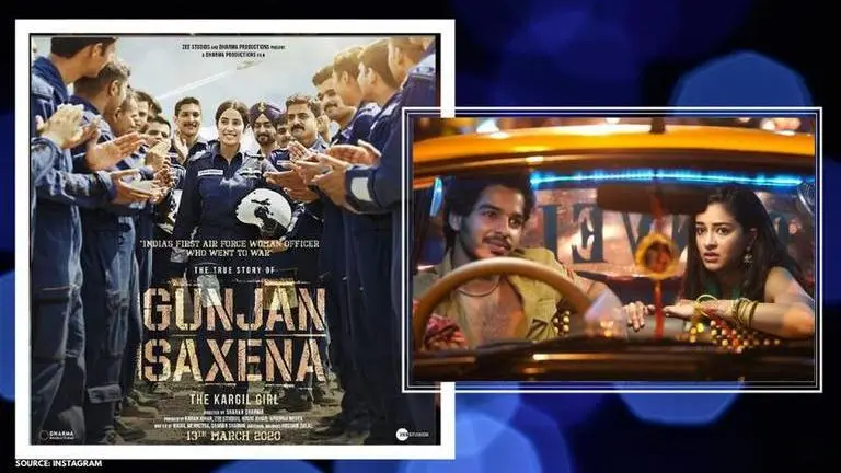 Janhvi's 'Gunjan Saxena: The Kargil Girl' & Ananya's 'Khaali Peeli' to release online? Janhvi Kapoor