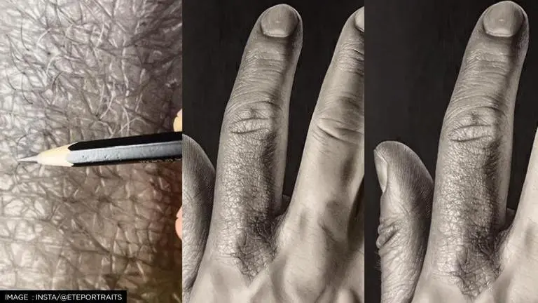 Artist carves 'most difficult' sketch of human finger, netizens call it 'unbelievable' Viral video