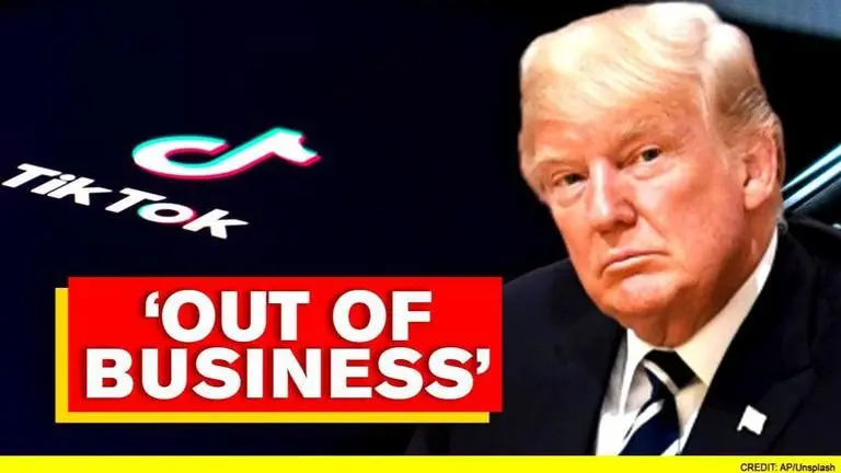 Trump says TikTok will go 'out of business' if not sold to American company within 6 weeks Donald Trump