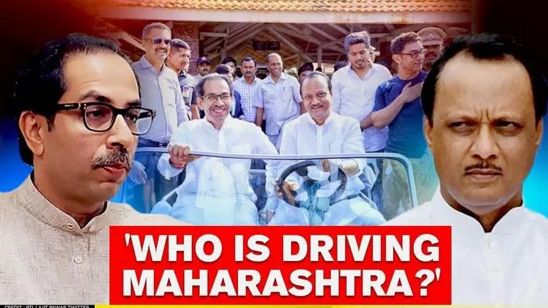 'Who's steering?': BJP sees veiled dig in Ajit Pawar's B'day wish to Maharashtra CM Uddhav Maharashtra