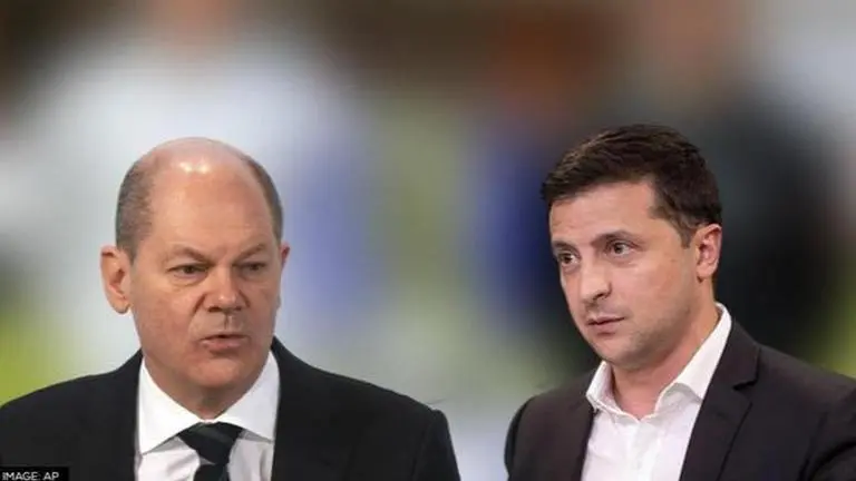 Zelenskyy urges German Chancellor Scholz to support Ukraine and 'worry less' about Russia Zelenskyy