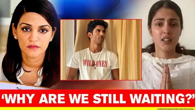 Sushant's sister responds to Pithani & others' confession, Rhea drug link; demands arrests Sushant