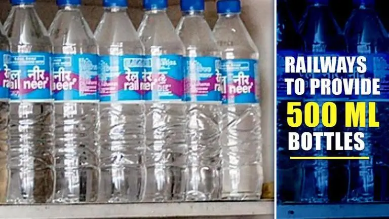 Railways to swap 1L water bottles in Shatabdis with 500 ml; Here's why Railways