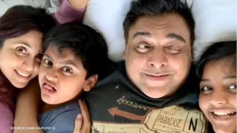 Ram Kapoor shares throwback family picture, quips 'when my babies were actually babies' Ram Kapoor
