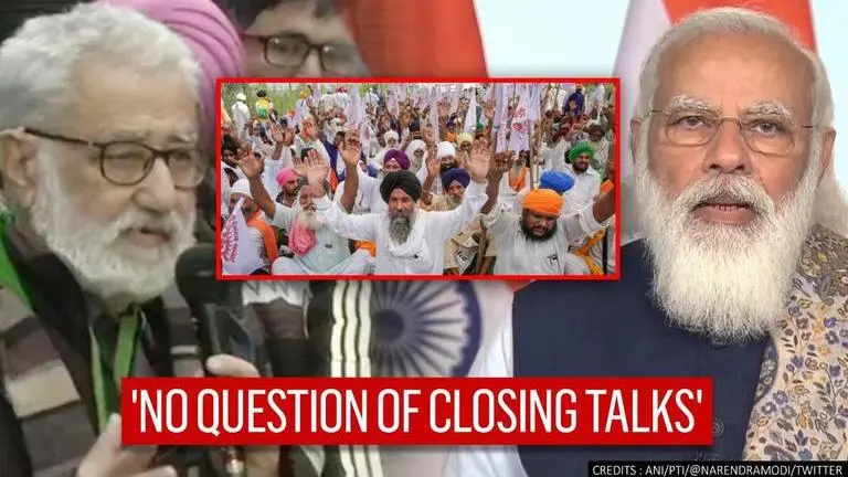 SKM' Darshan Pal issues statement; says 'no question of closing doors on talks with govt' Farmers agitation