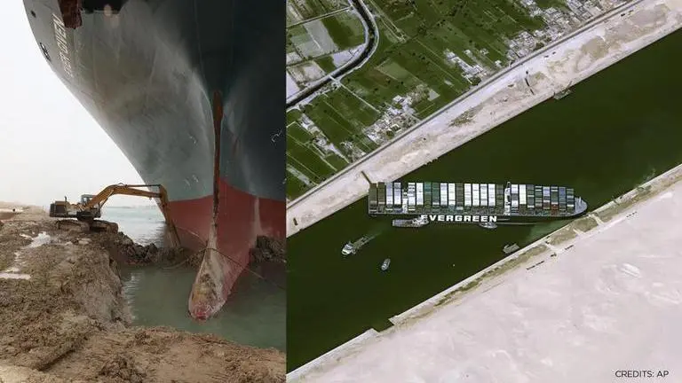 How a massive 200,000-tonne ship got stuck in Suez Canal leading to major trade crisis? Ship