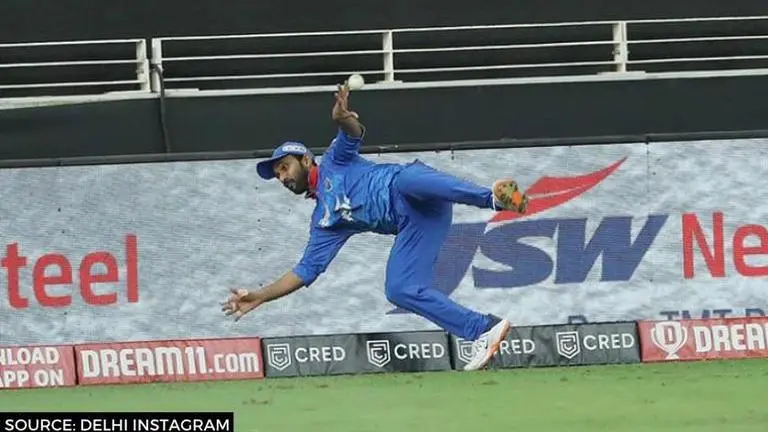 Ajinkya Rahane woos netizens with top fielding effort for saving 5 runs on boundary rope Ajinkya Rahane