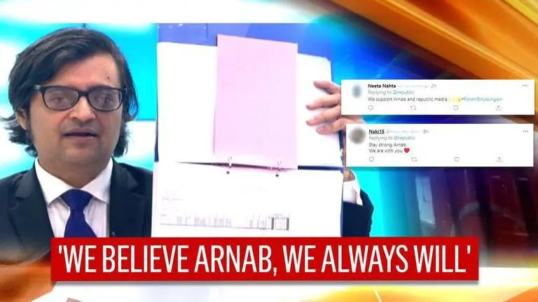 Netizens tell Arnab 'we don't need proof'; back Republic as transparency busts fake story Republic