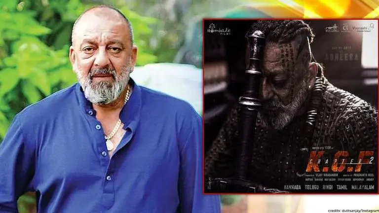 ‘KGF: Chapter 2: Sanjay Dutt shares new poster ahead of teaser release, fans pour love