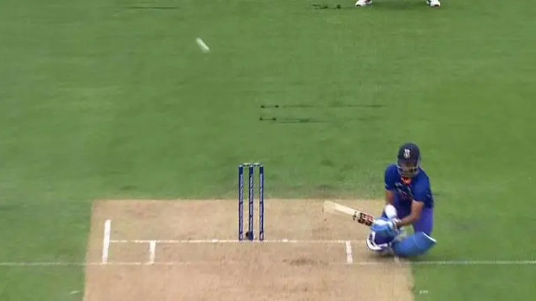 Washington Sundar scoop shot, India vs New Zealand 1st ODI