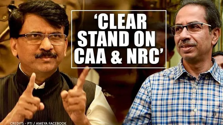 Sanjay Raut justifies CM Uddhav's CAA stance; says action against 'anti-nationals' a must Sanjay raut