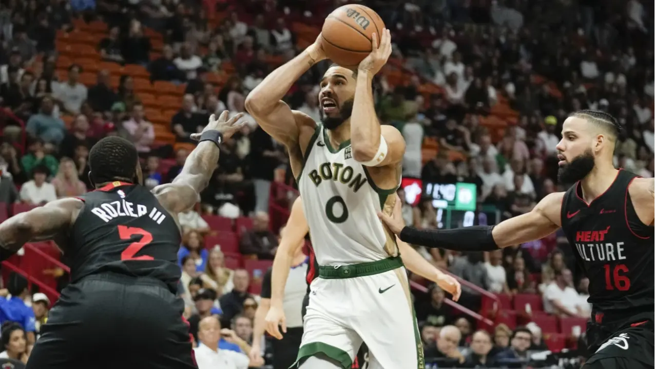 Boston Celtics vs Miami Heat in NBA playoffs 2024