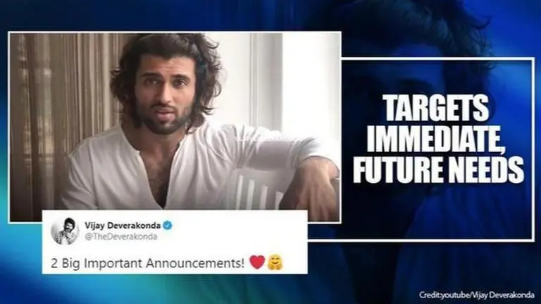 COVID-19: Vijay Deverakonda pledges Rs 1.30 crore for relief; explains plans in video COVID-19: Vijay Deverakonda pledges Rs 1.30 crore for relief; explains plans in video