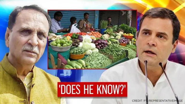 'Does he know difference between methi & dhaniya?' Gujarat CM Rupani asks Rahul Gandhi Bharat Bandh