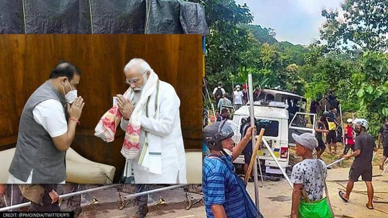 Assam CM Himanta Biswa Sarma meets PM Modi, discusses border dispute ...