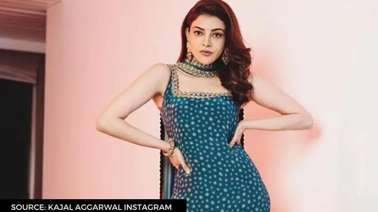 Kajal Aggarwal dons green ethnic as she happily flaunts her Mehendi; see pic Kajal Aggarwal