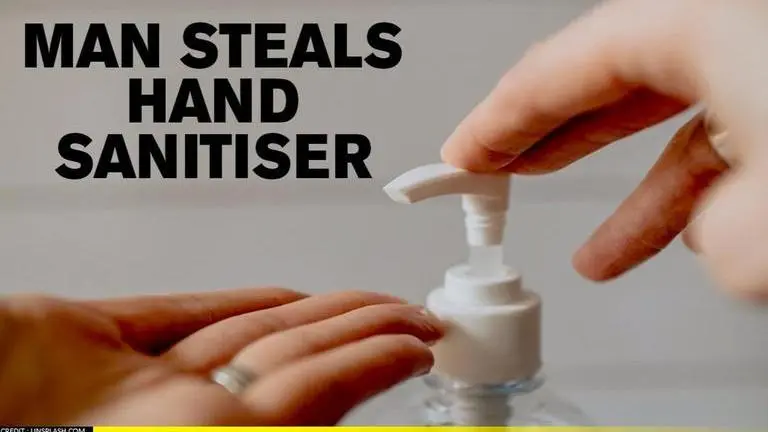 US man breaks into bank to steal hand sanitiser amid COVID-19 crisis US