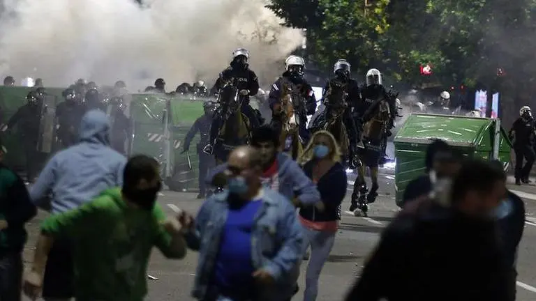 Thousands protest in Bishkek as amid political chaos