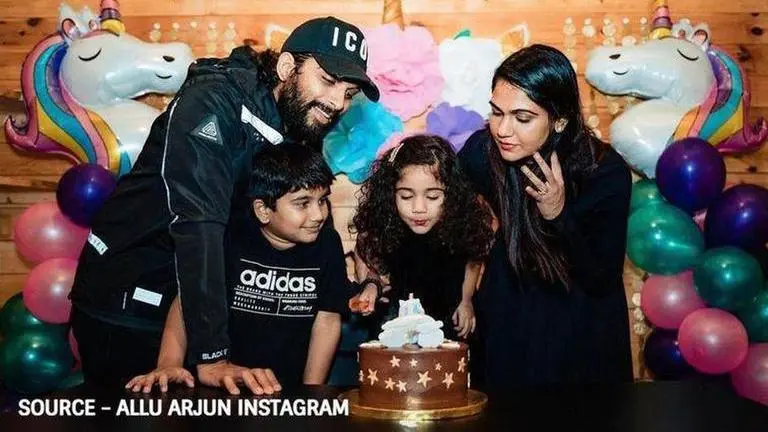 Allu Arjun takes break from 'Pushpa' shoot to enjoy son's birthday in the Maldives Allu Arjun
