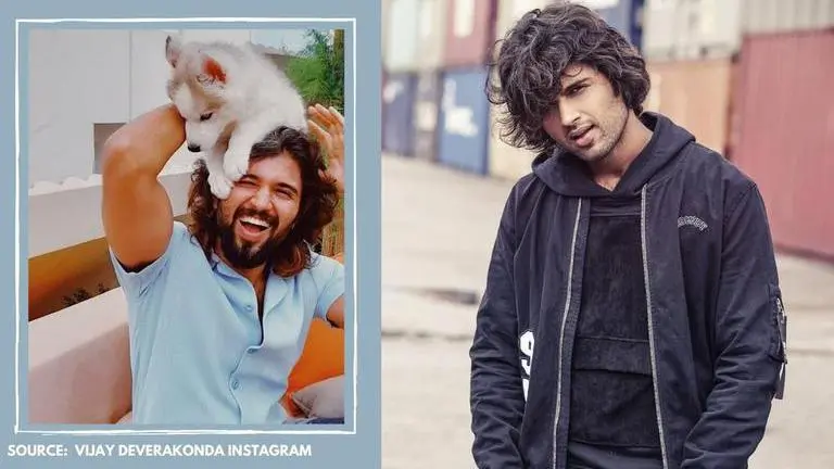 Vijay Deverakonda introduces newest member in his family, calls him Storm Deverakonda vijay deverakonda