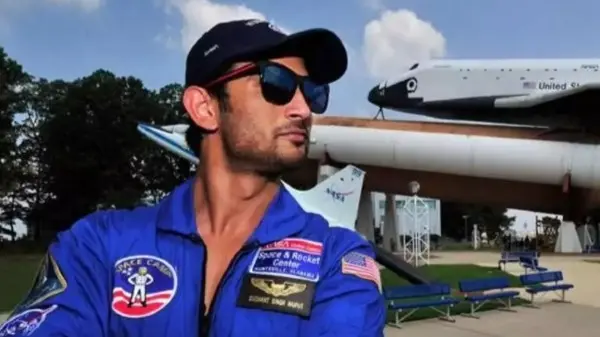 Sushant Singh Rajput at NASA