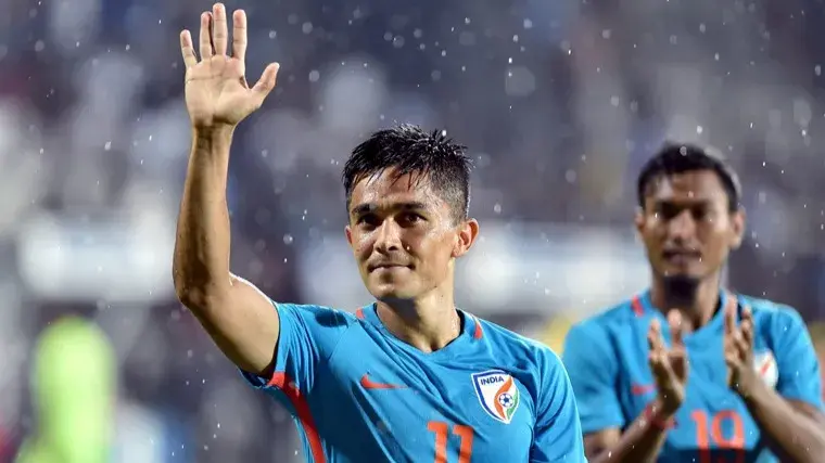 Sunil Chhetri holds the record for the most international goals scored for India with 93 goals in 145 appearances, maintaining an impressive ratio of 0.64.