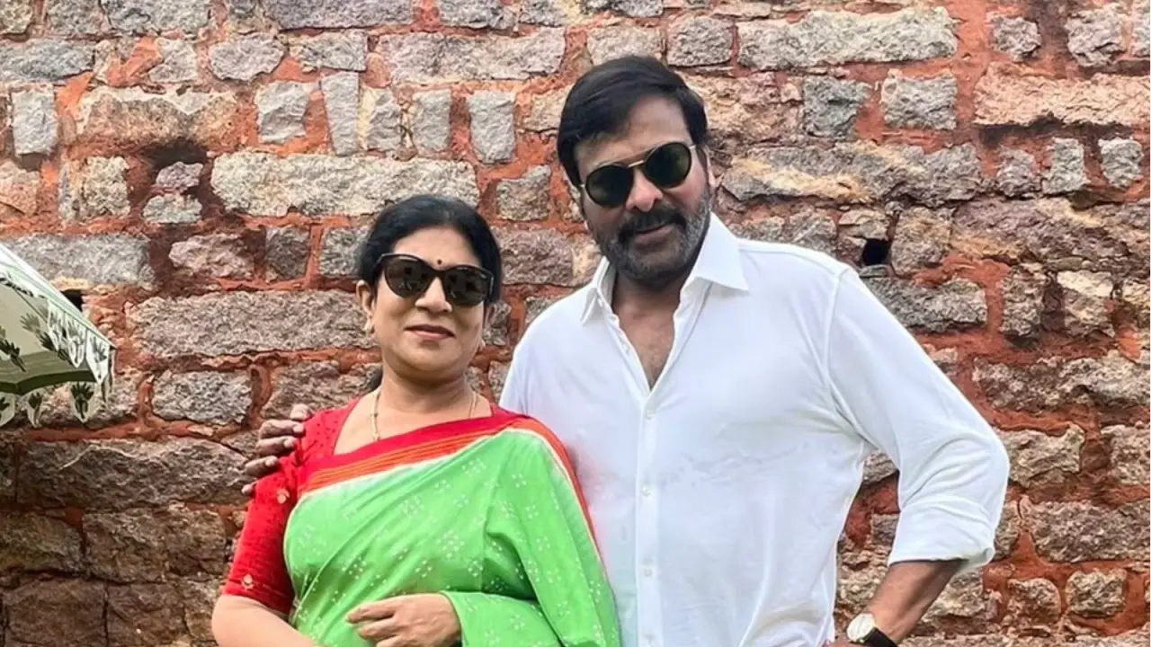 Chiranjeevi Takes A Break From Vishwambhara Shoot, Jets Off On Valentine’s Vacation | VIRAL PHOTO Chiranjeevi