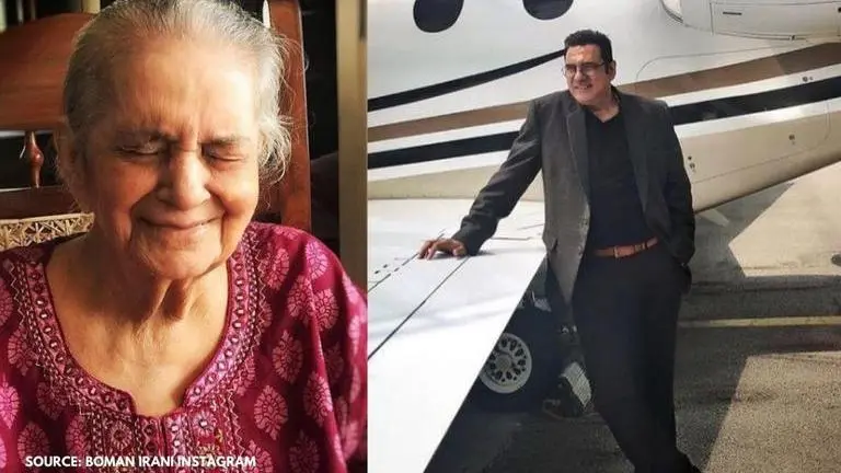 Boman Irani shares pic with his mom on her 94th b'day, says 'You've inspired a generation' Boman Irani