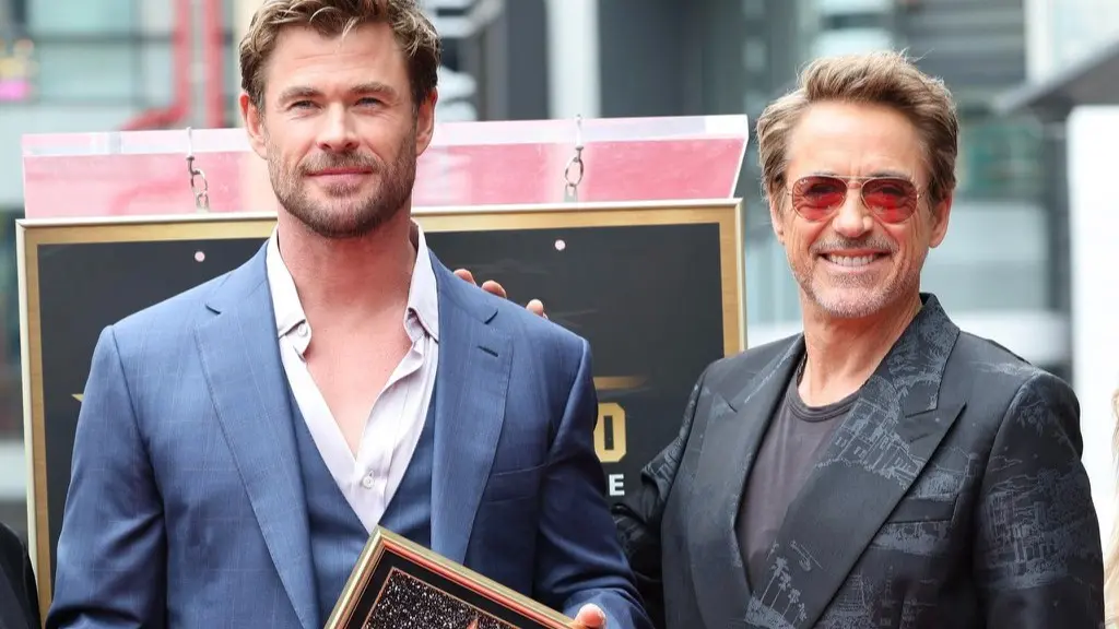 Robert Downey Jr Calls Chris Hemsworth 'Second-Best Chris' At Latter's Hollywood Walk Of Fame Bash Chris Hemsworth