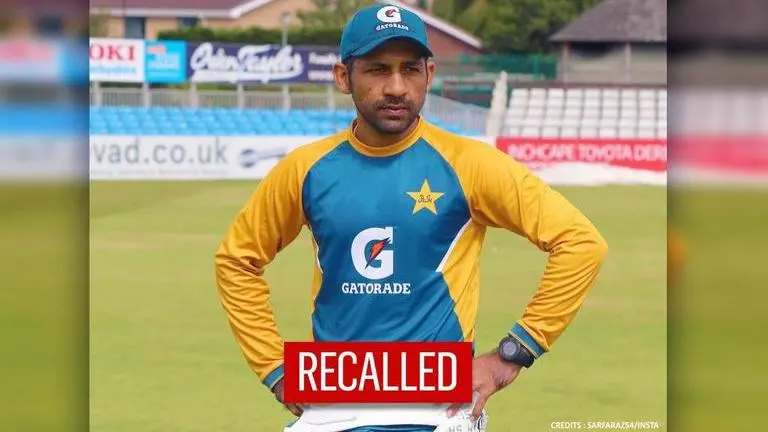 Sarfaraz Ahmed recalled to Pakistan squad for three-match T20I series against NZ Sarfaraz Ahmed
