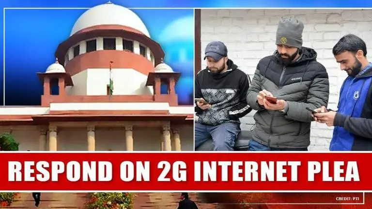 SC gives Centre till Sunday to respond on plea seeking 4G internet restoration in J&K SC