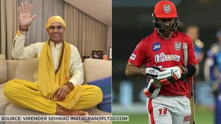 Virender Sehwag calls Glenn Maxwell '10 crore cheerleader' after flop Dream11 IPL: Watch Virender Sehwag